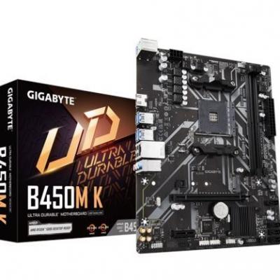GIGABYTE B450M-K AMD B450M-K DDR4 HDMI ANAKART