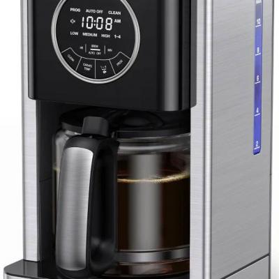 TAOTRONICS TT-CM001 12 Fincan Kapasiteli Dokunmatik Ekranlı Programlanabilir Kahve Makinesi