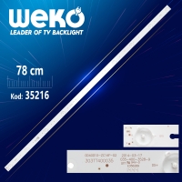 0D40D10-ZC14F-02 - 303TT400035 - 78 CM 10 LEDLİ - (WK-456)  1,3V