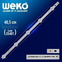 42 ROW2.0 REV 1.0 1 L1-TYPE 6916L-1120A MT - 40.5 CM 5 LEDLİ - (WK-988)