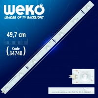 ARCELİK_55_ZJG60600-AA_2121C_7EA_R P74 REV.V0 - 49.7 CM 7 LEDLİ - (WK-49)