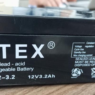 ATEX AX12-3.2 12 VOLT - 3.2 AMPER AKÜ (13.4X6.7X6.1CM)