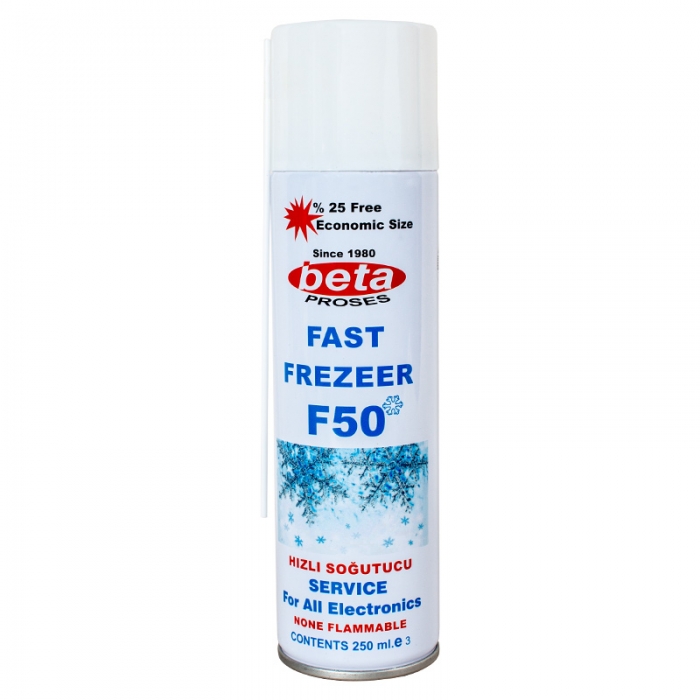 BETA F-50 200 ML FAST FREZEER SOĞUTUCU SPREY*KT-50