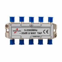 DIGITURK 5-2150 MHZ 20DB 8 YOLLU TAP SWITCH 1/8 SPLITTER