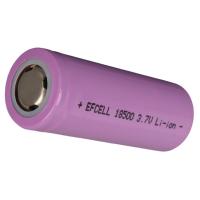 EFCELL 3.7 VOLT 1200 MAH LİTYUM LI-ION 18500 PİL (BAŞLIKSIZ)