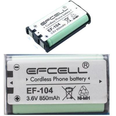 EFCELL EF-104 3.6 VOLT 830 MAH PANASONIC PİL * CFL MP104(HHR-P104)