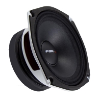 FOR-X XMD-3052 13 CM 5.25 180W 80W RMS BEYAZ MIDRANGE OTO HOPARLÖR