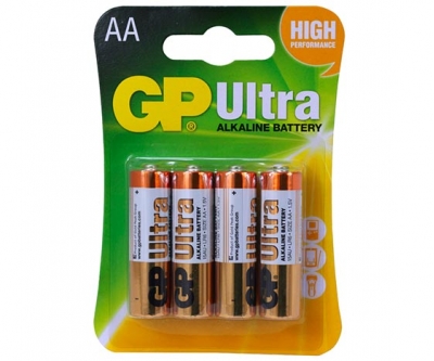 GP 15AU ALKALİN 1.5 VOLT AA KALEM PİL (4LÜ PAKET FİYATI)