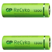 GP RECYKO 1300 MAH R6 AA ŞARJLI 2Lİ KALEM PİL GP130AAHCE-2EB2 (GPRHC132E000)