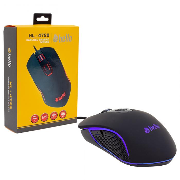 HELLO HL-4729 KABLOLU GAMING MOUSE