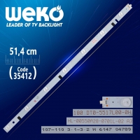 HL-00550A28-0701L-02 A3 6*13 - D4 107-110 3.1-3.2 H - 51.4 CM 7 LEDLİ - (WK-996)