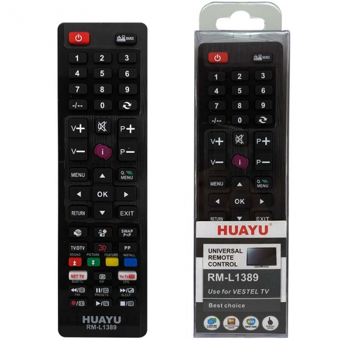 HUAYU RM-L1389 VESTEL UNIVERSAL LCD LED TV KUMANDA