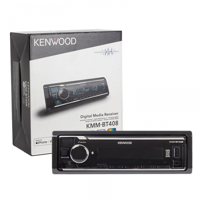 KENWOOD KMM-BT408 BLUETOOTH USB 3 ANFİ ÇIKIŞLI OTO TEYP