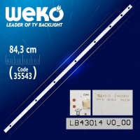 LB43014 V0_00 - YX-11800829A0-1C562-0-A-64C-0060 - 12 LEDLİ 84.3 CM - (WK-430)