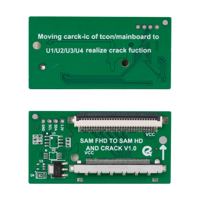 LCD PANEL FLEXİ REPAİR KART SONY FHD TO HD LVDS TO FPC  SAM FHD TO SAM HD QK0816A