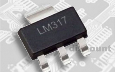 LM 317 SOT-223 SMD ENTEGRE DEVRE