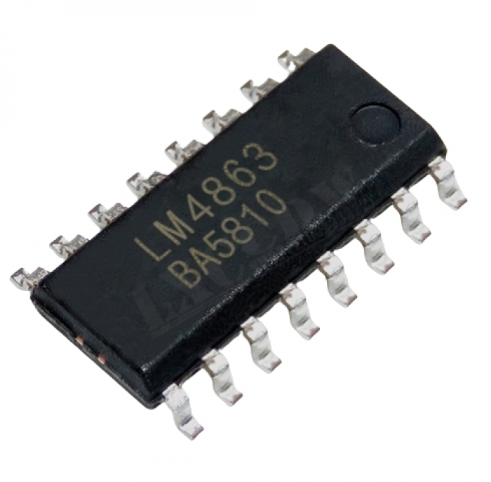 LM 4863D SOIC-16 SMD ENTEGRE DEVRE