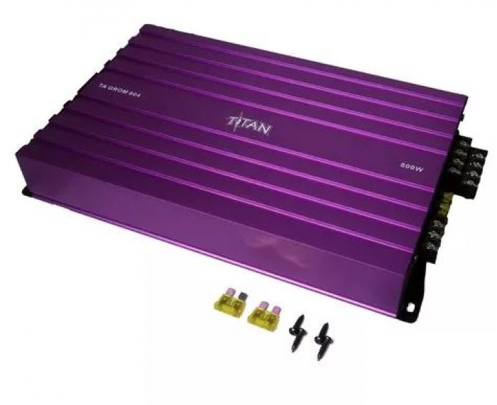 MAGİCVOİCE TITAN-804 4 KANAL RMS 800 MAX 1600 WATT OTO AMFİ-ANFİ