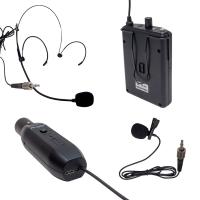 MAGICVOICE MV-19600 UHF KABLOSUZ YAKA MİKROFONU (RECEVER XLRLI)