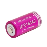 NEXCELL ICR16340 3.7 VOLT 1200 MAH LI-ION CR123A ŞARJ EDİLEBİLİR PİL