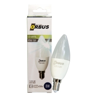 ORBUS ORB-8W C37 E14 8 WATT 650 LÜMEN BEYAZ TASARRUFLU AMPÜL