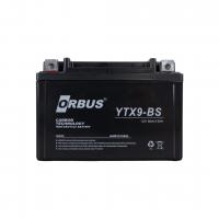 ORBUS YTX9-BS 12V 9A MOTOSİKLET AKÜSÜ (150 X 86 X 107 MM) (2.9KG)