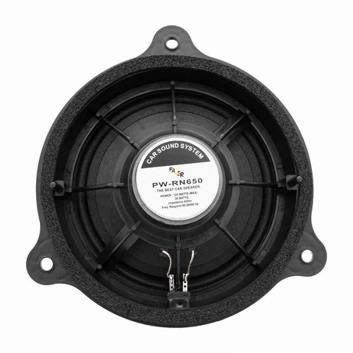 POWERMASTER PW-RN650 6.5 16 CM 4 OHM RENAULT ARAÇLAR İÇİN TEKLİ OTO HOPARLÖR