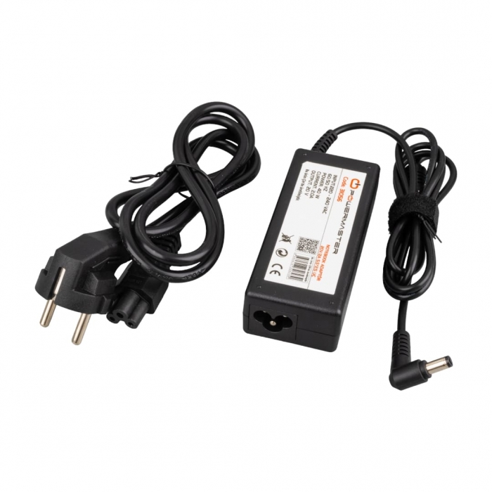 POWERMASTER PM-31056 20 VOLT - 2 AMPER 5.5*2.5 MM UÇLU ADAPTÖR (LENOVO IBM NOTEBOOK)