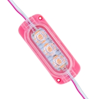 POWERMASTER MODÜL LED 12V 0.6W PEMBE 2835 65X25 MM IP65 120LM 160 DERECE