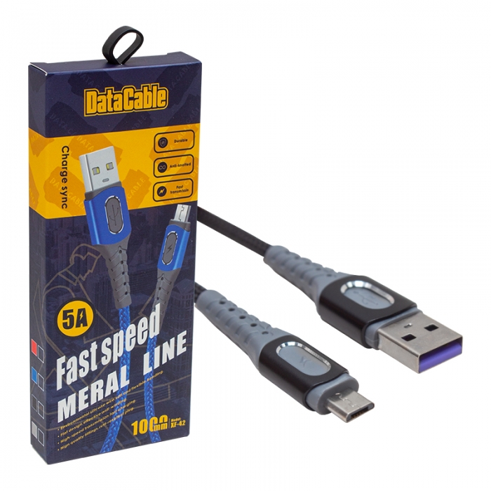 POWERMASTER PM-3780 5 AMPER MICRO USB ÖRGÜLÜ HIZLI ŞARJ DATA KABLOSU