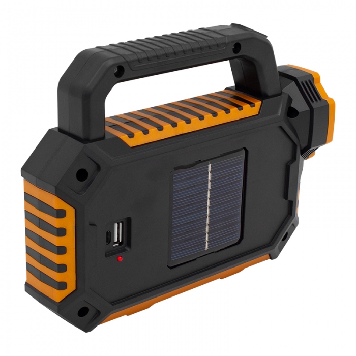 POWERMASTER HS-8029-7-B 3 ÇALIŞMA MODLU 6 COB LEDLİ TAŞINABİLİR SOLAR LAMBA