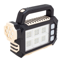 POWERMASTER HS-8029-7-A 3 ÇALIŞMA MODLU 54 SMD LEDLİ TAŞINABİLİR SOLAR LAMBA