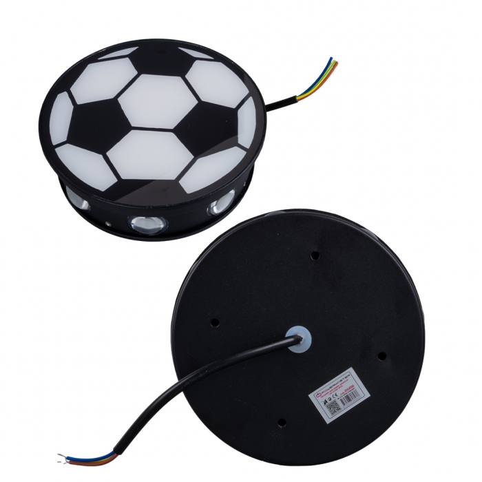 POWERMASTER PM-24457 GÜN IŞIĞI - MAVİ FUTBOL TOPU DEKORATİF LED DUVAR APLİK