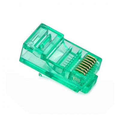 POWERMASTER PM-22703 RJ45 CAT6 8P/8C YEŞİL SOKET (100LÜ PAKET)