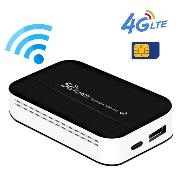 POWERMASTER PM-25137 POWERBANK 300MBPS 4G/LTE BAĞIMSIZ TAŞINABİLİR MODEM - ROUTER (10.000 MAH)