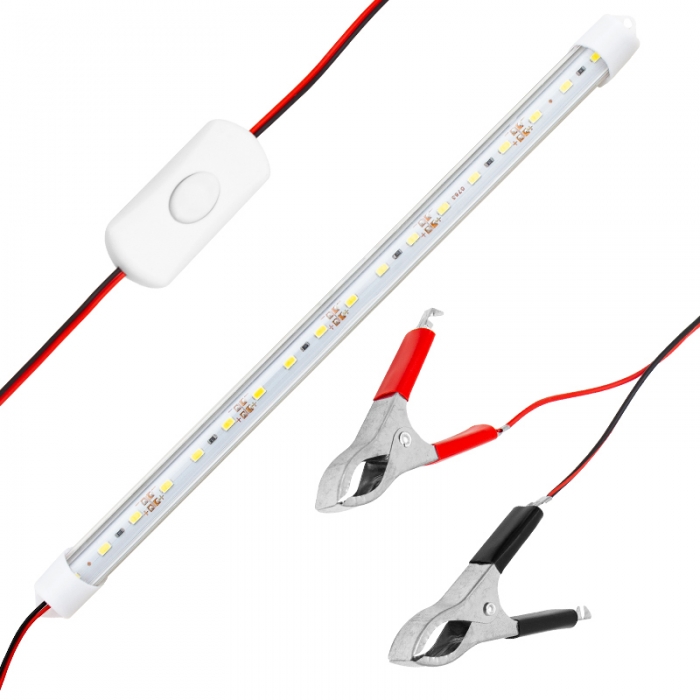 POWERMASTER 30 CM AKÜ MAŞALI 12 VOLT - 5 WATT T8 LED AMPUL