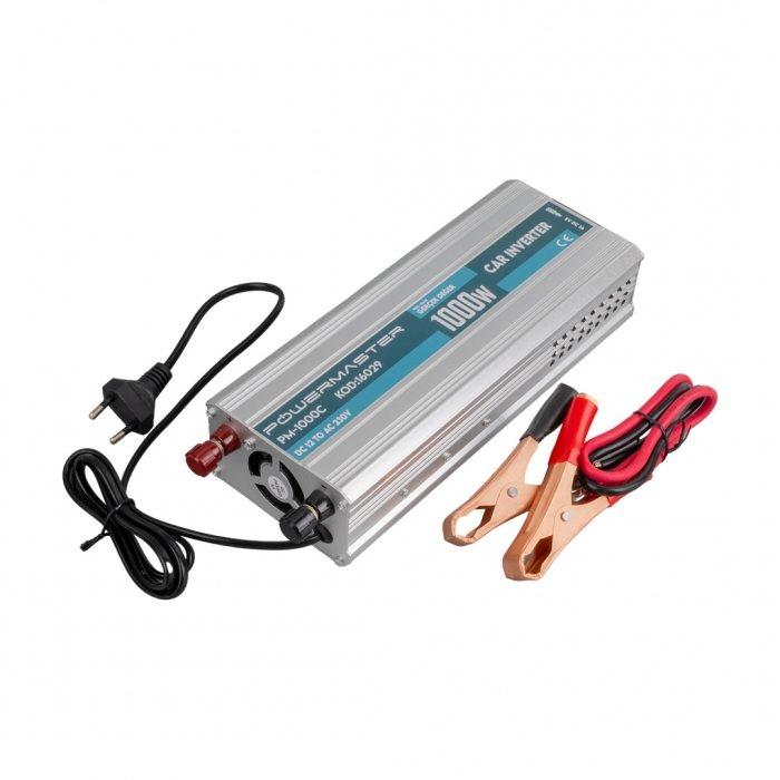 POWERMASTER PM-1000C 12 VOLT - 1000 WATT USBLİ ŞARJLI INVERTER