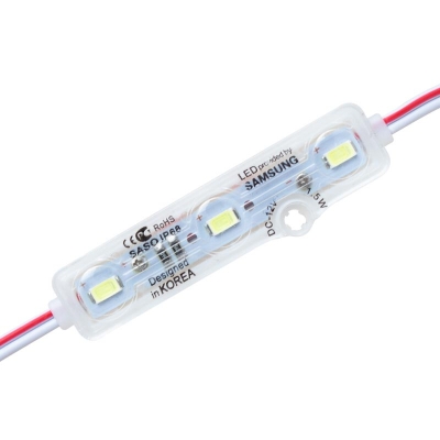 POWERMASTER MODÜL LED 12V IP67 SAMSUNG 5730 BEYAZ ŞEFFAF KAPAKLI