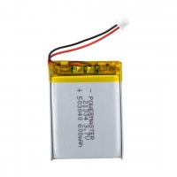 POWERMASTER 503040 3.7 VOLT 600 MAH LİTYUM POLİMER PİLİ