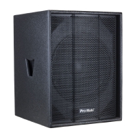 PROMAIN MS-1015SP 38 CM 1000 WATT PASİF AHŞAP KABİN HOPARLÖR SUB WOOFER