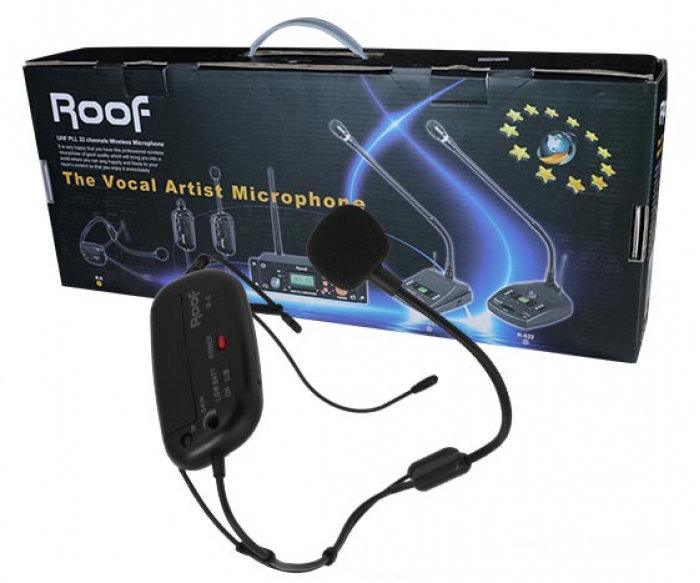 ROOF R-8 UHV B-C BANDI HEADSET MİKROFON