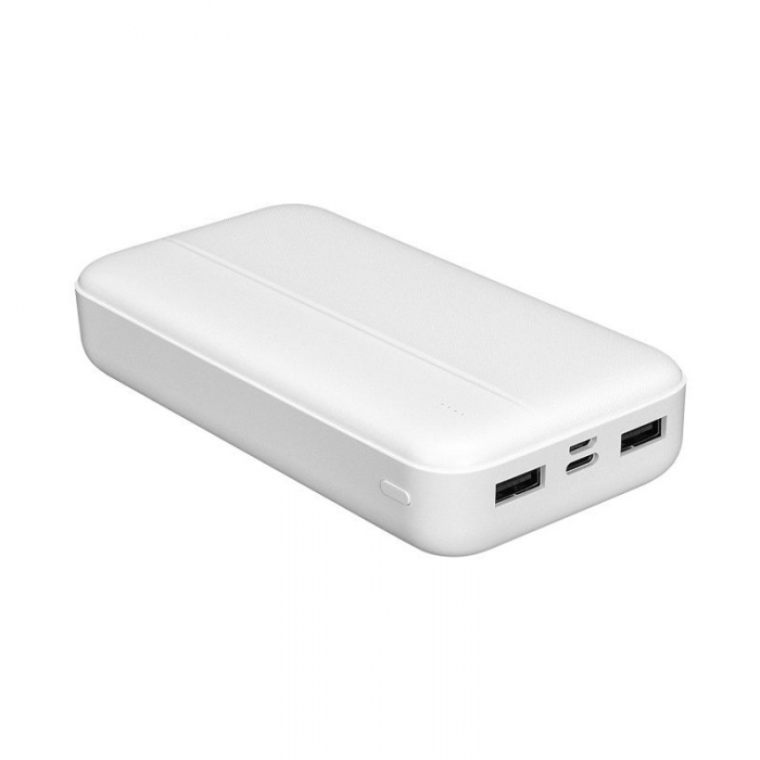 S-LINK P201 20000 MAH PRM MİCRO+TYPE-C+USB BEYAZ POWERBANK