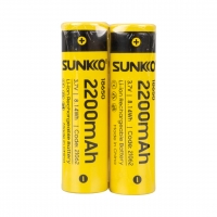 SUNKKO 3.7 VOLT 2200 MAH 18650 ŞARJ EDİLEBİLİR PİL (TEKLİ)