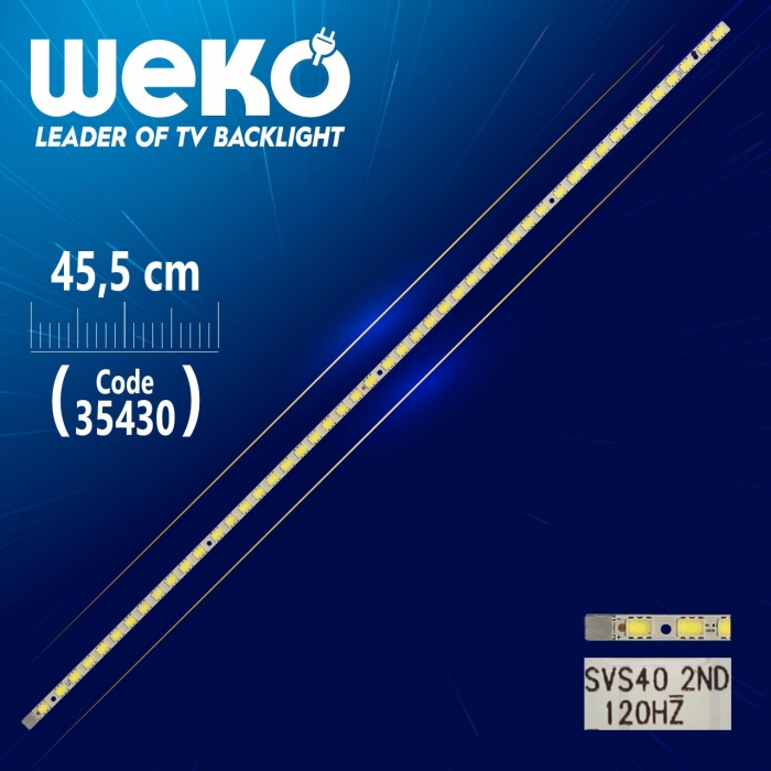 SVS40 2ND 120HZ - LMB-400BM01 - LMB-4000BM03 45.5 CM 48 LEDLİ 127 VOLT - (WK-269)