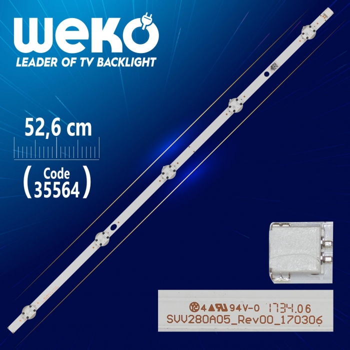 SVV280A05_REV00_170306 - 52.6 CM 5 LEDLİ - (WK-1082)