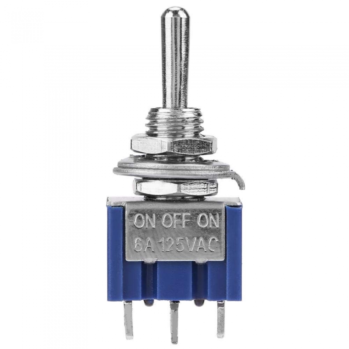 TOGGLE SWİTCH ON-OFF-ON Ø6MM MTS-103 (IC-140)