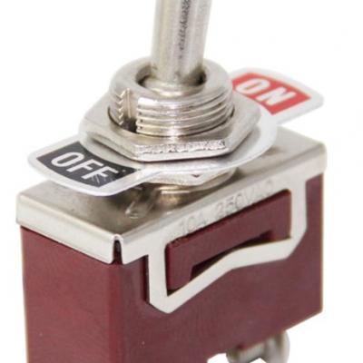 TOGGLE SWİTCH 2P ON-OFF Ø12MM KN3C-101 (IC-152-2)