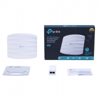 TP-LINK OMADA EAP225 AC1350 DUAL BAND WIFI 1XGBIT RJ45 450MBPS/2.4GHZ/867MBPS/5GHZ ACCESS POINT (POE ADAPTÖRÜ DAHİL)