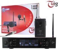 TUIG T-665 1 YAKA KABLOSUZ UHF DIGITAL TELSİZ MİKROFON