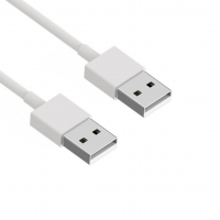 POWERMASTER USB ERKEK ERKEK A/A 1 METRE BEYAZ KABLO